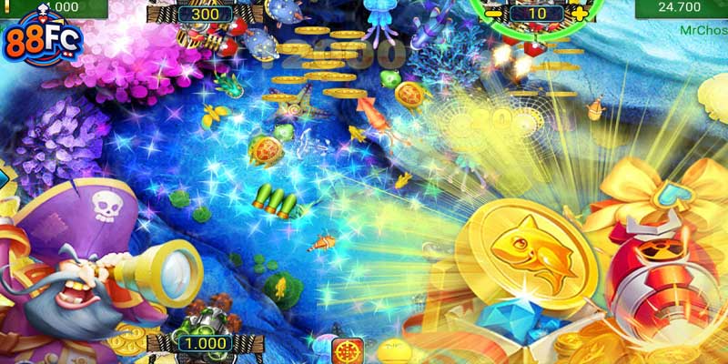 Các sản phẩm bắn cá hot nhất sảnh 